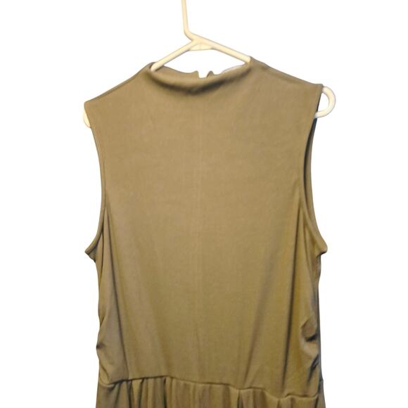 Prettygarden green ribbed wide leg jumpsuit NWT size xl - Picture 4 of 8